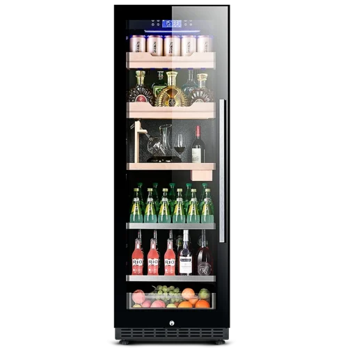 Custom Freestanding Beverage Refrigerator